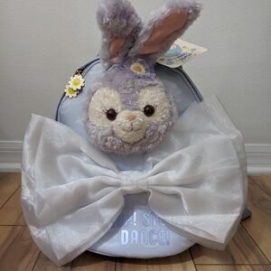 NWT! Disney Sea Shanghai Duffy Friends Stella Lou Mini Backpack